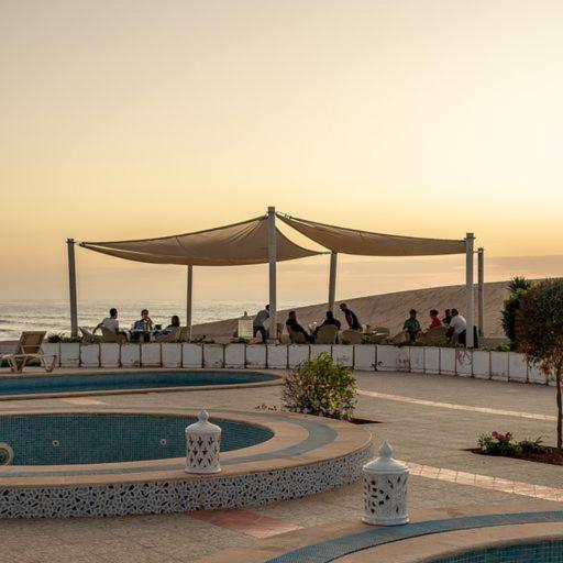 Mimid Dunes Beach Hotel Mirleft Ngoại thất bức ảnh